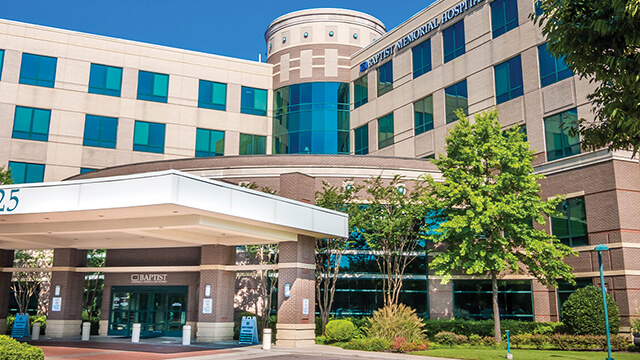 Baptist Memorial Hospital for Women building exterior